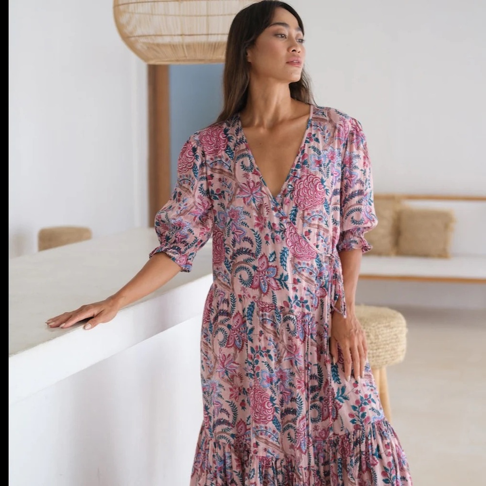 The Fox & the Mermaid Wrap Dress